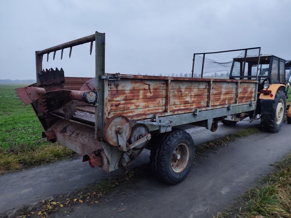 Rozrzutnik obornika jednoosiowy czarna białostocka agromet