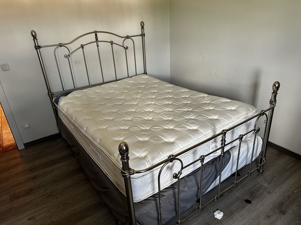 Cama inoxidavel queen