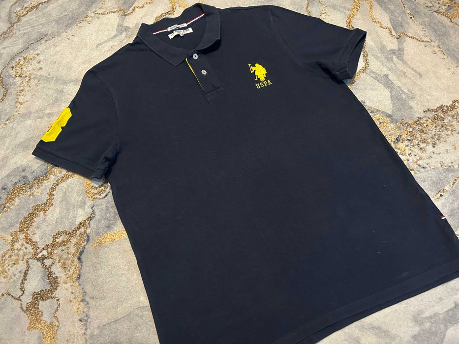 U.S Polo Assn. _ Granatowa koszulka polo XL _ Regular Fit