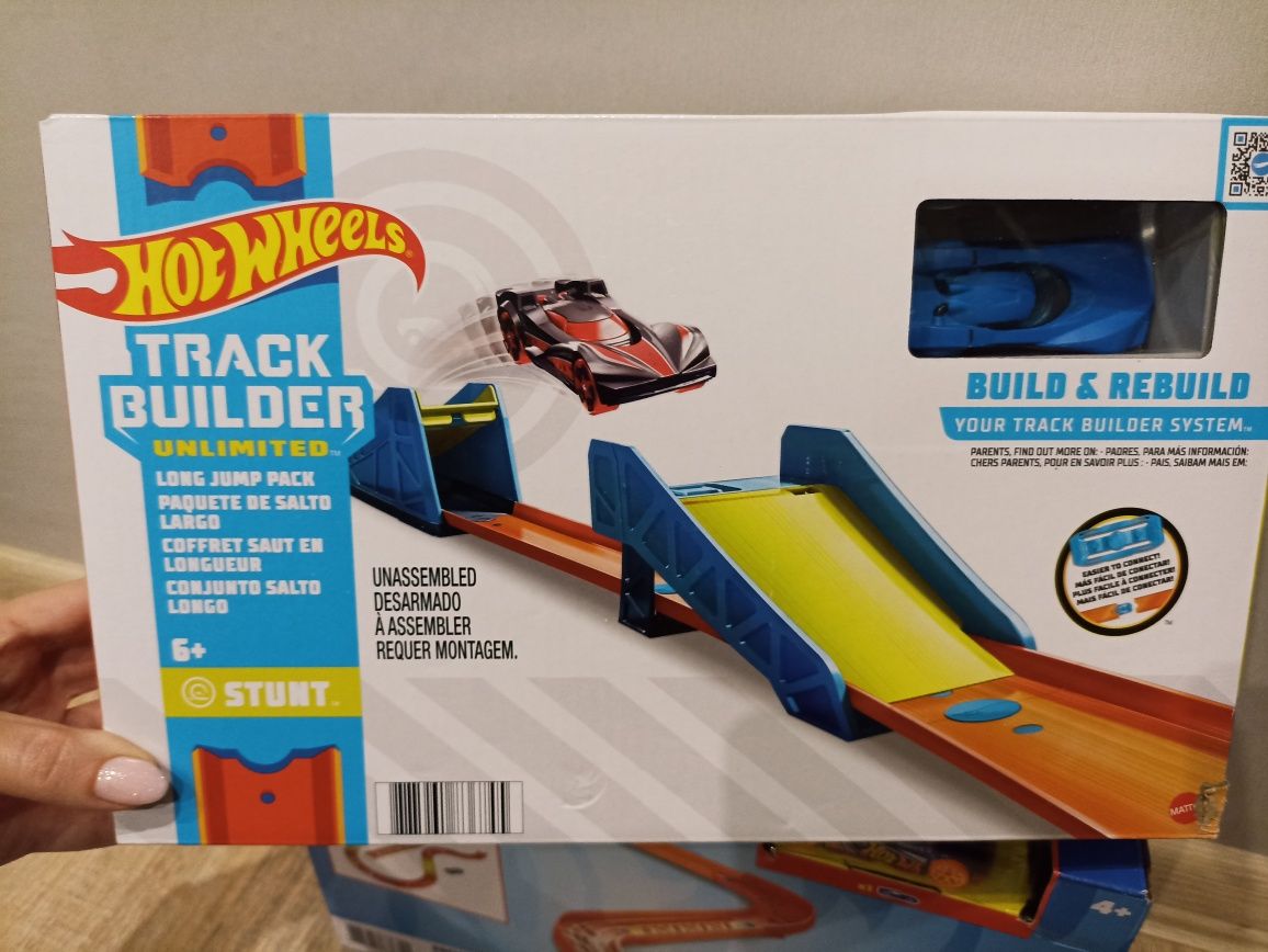 Набір аксесуарів Hot Wheels Track builder Стрибок з трампліну