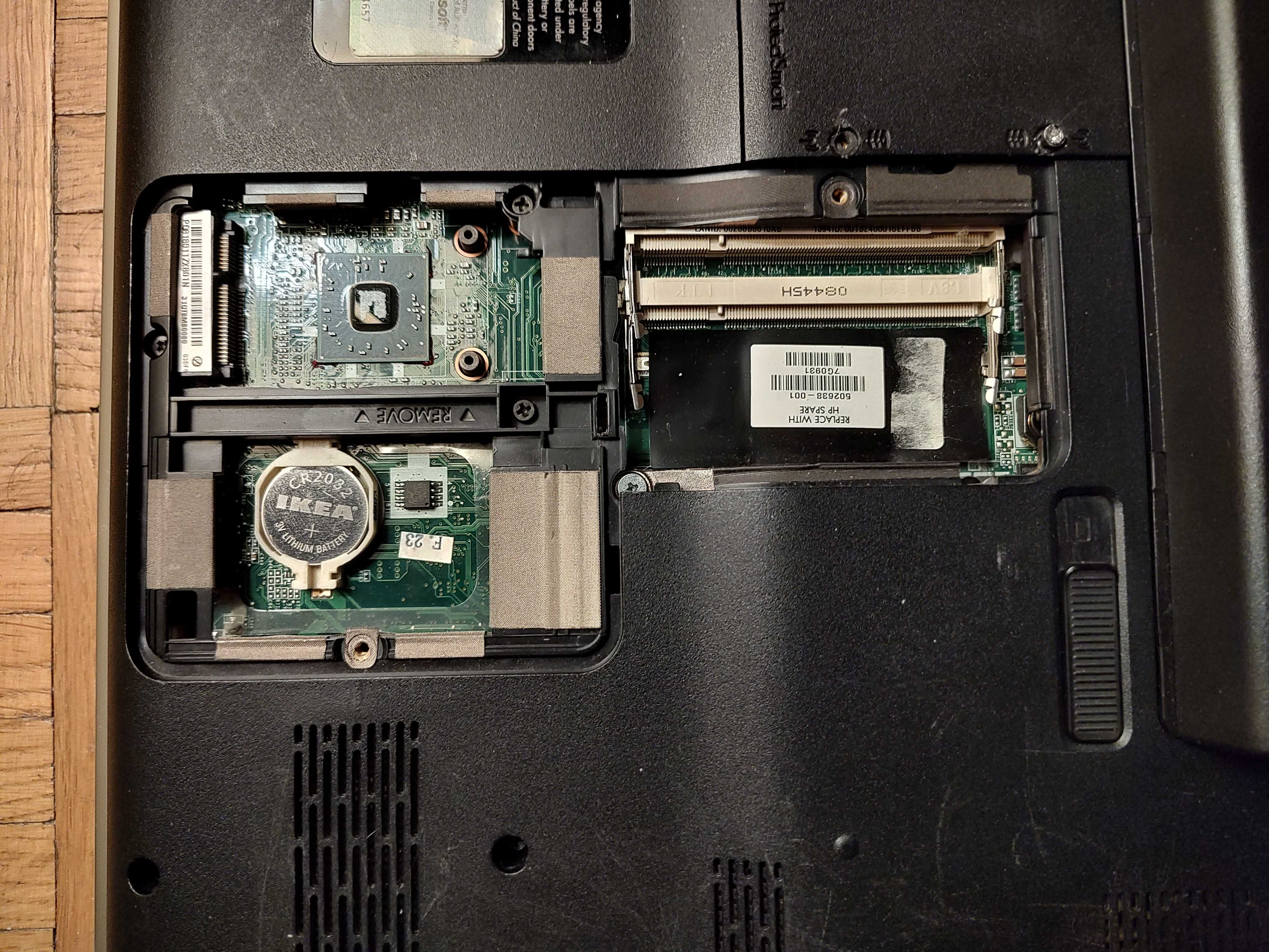 Uszkodzony Laptop HP Pavilion DV5 + zasilacz