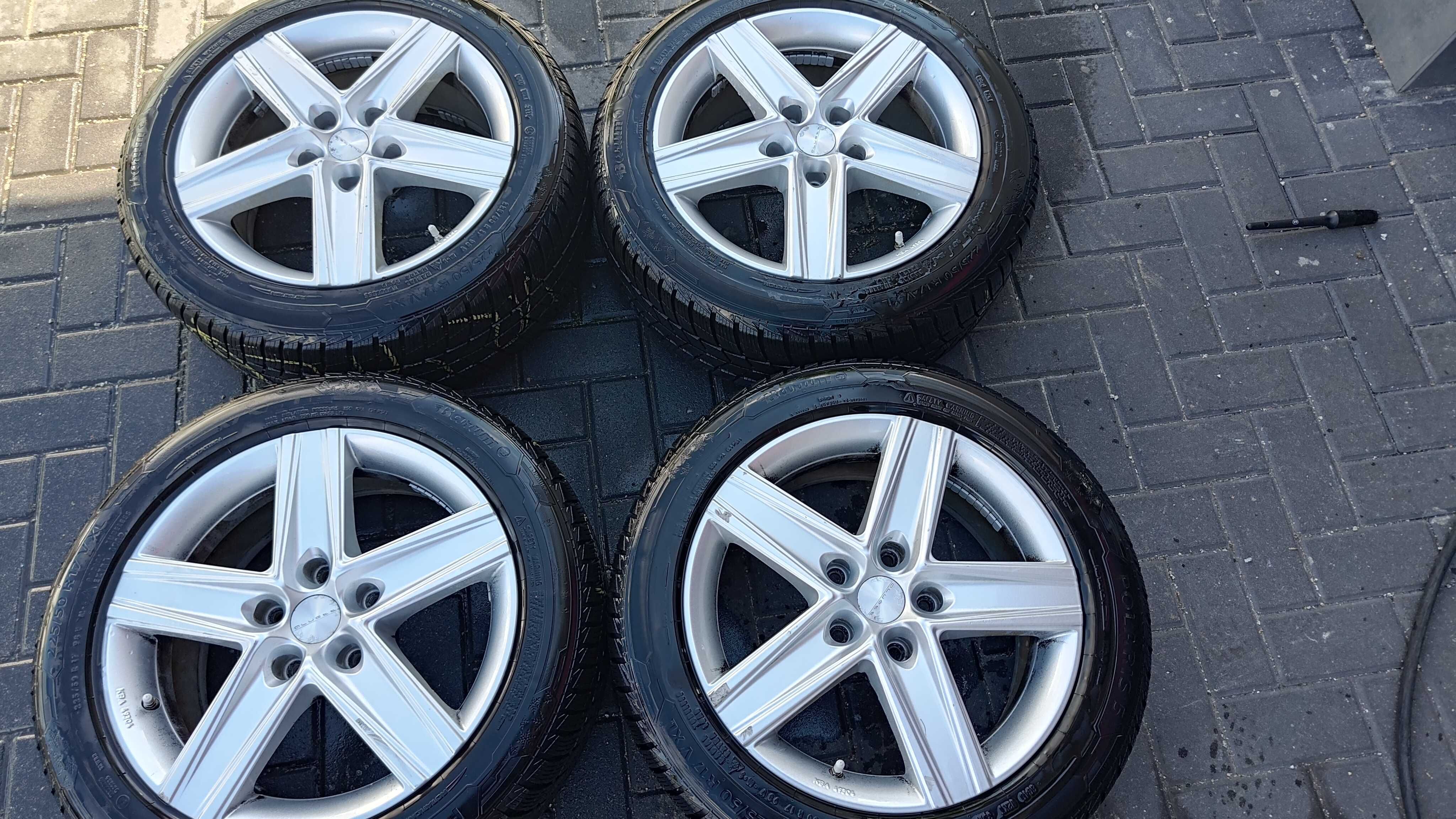 Koła Aluminiowe Aluett 7.5" x 17" 5x120 ET45 BMW OPEL AUDI
