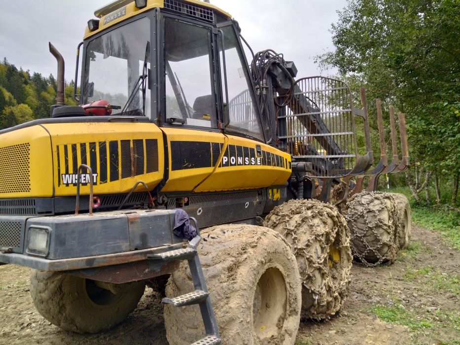 Forwarder Ponsse Wisent nie przyczepa