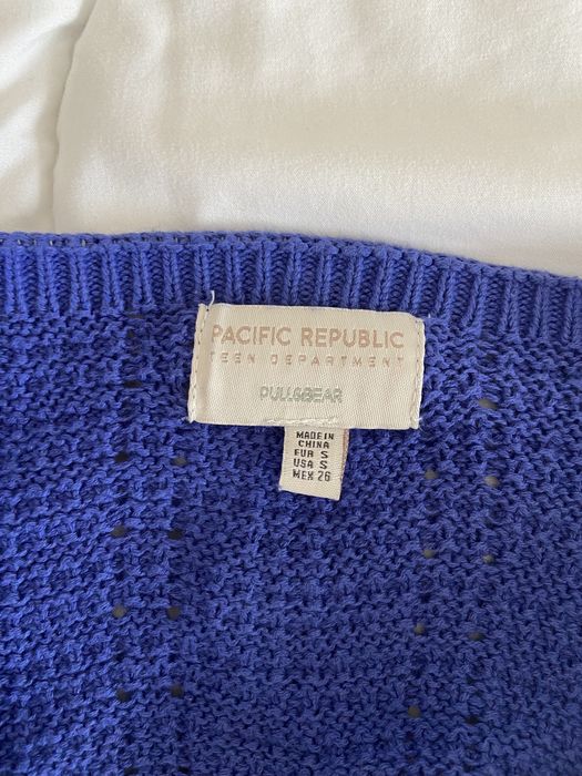 Top azul da pull&bear novo
