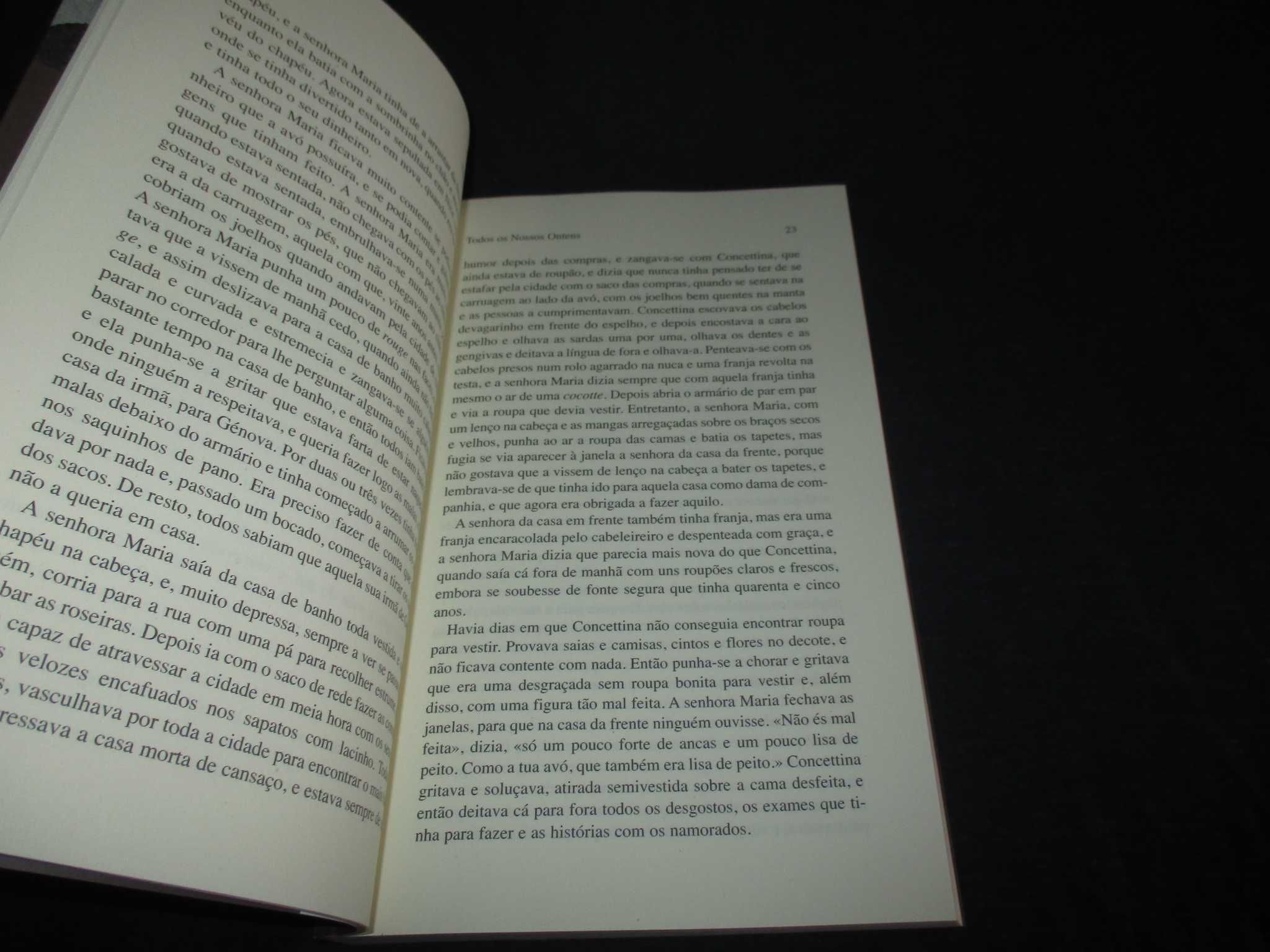 Livro Todos os Nossos Ontens Natalia Ginzburg