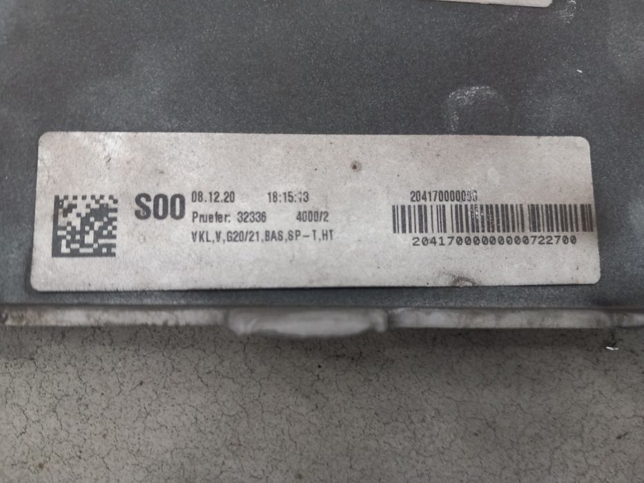 Para-choques frente original BMW 3 G20, G21, G28 de 2018 a 2025