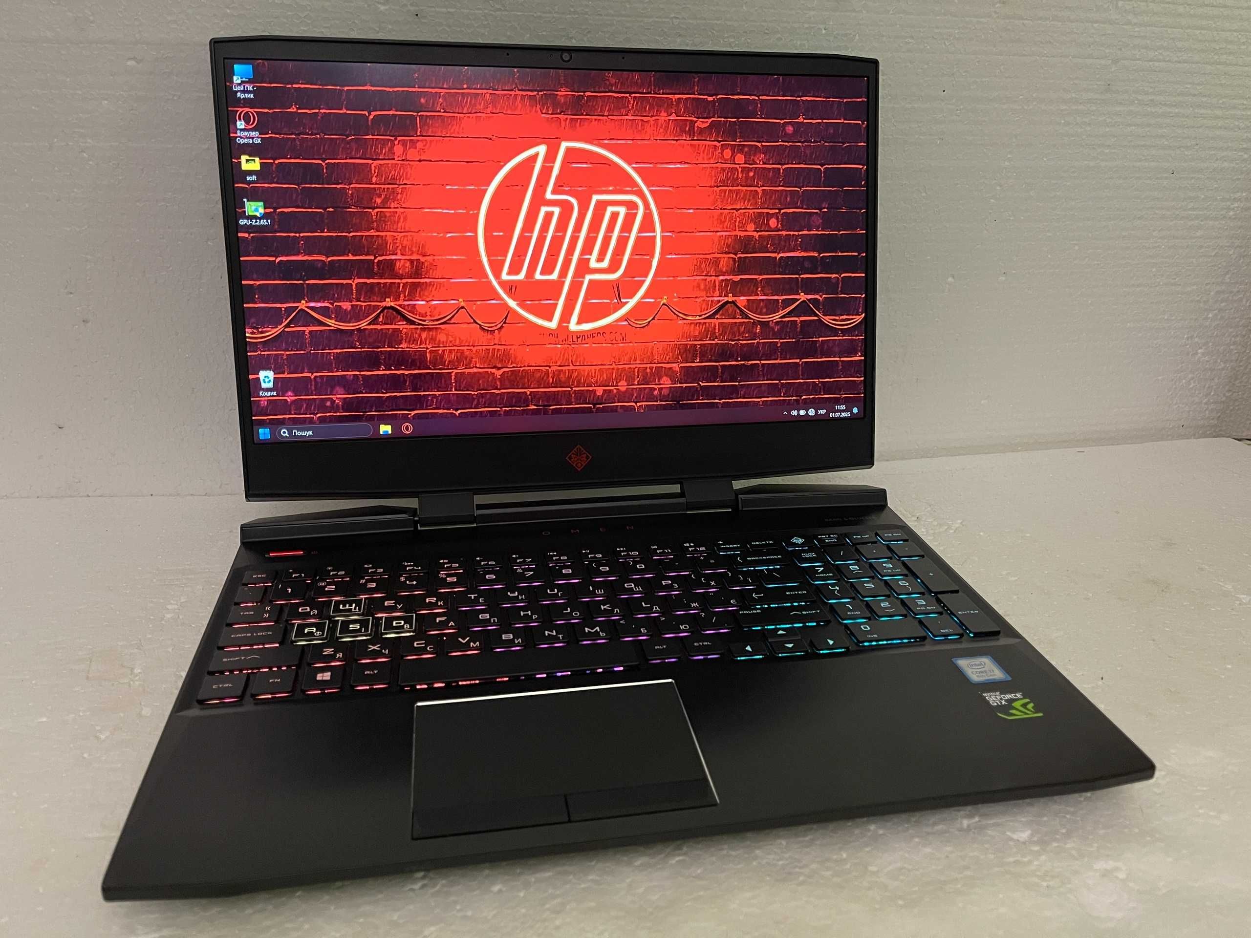 Игровой HP OMEN 15 /Core i7 12" ЯДЕР/ Видео GTX 1060 (6 ГБ)  СТАЛКЕР 2