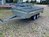 Neptun N7 263 2 KPS  Przyczepa lekka 263x144x40 zdejmowane burty RATY !!! 750 DMC