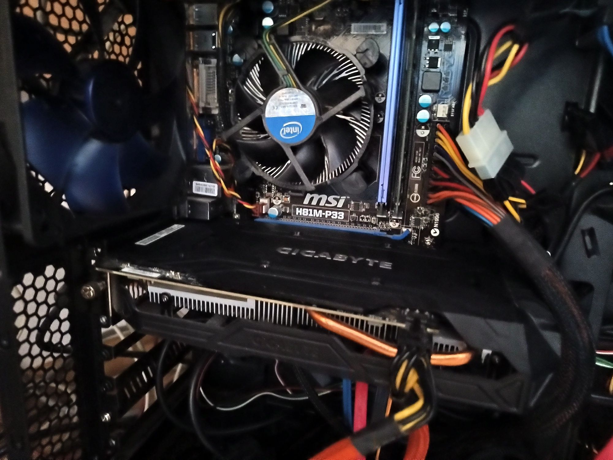 Procesor I5 4460, MSI H88mP33,8gb ram