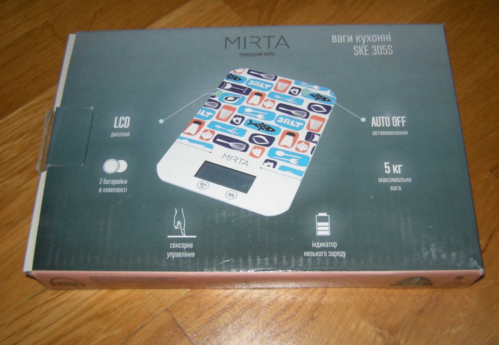 Кухонні ваги MIRTA SKE 305S