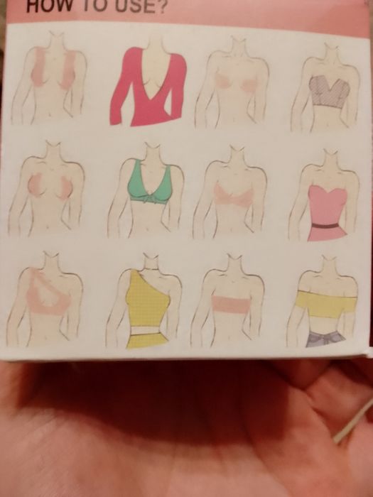 Nowa taśma do biustu Boob Tape.
