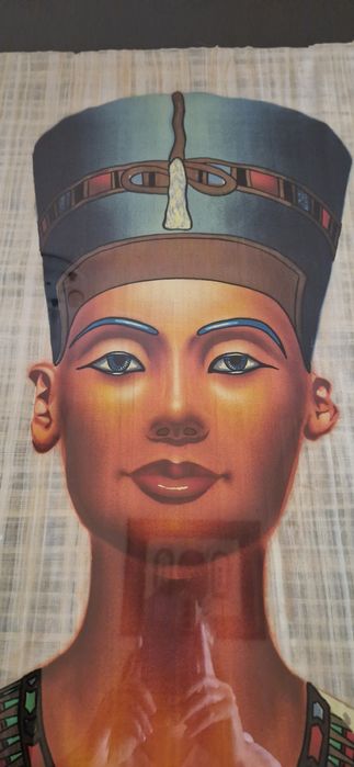 Papiro Egípcio AUTÊNTICO Nefertiti