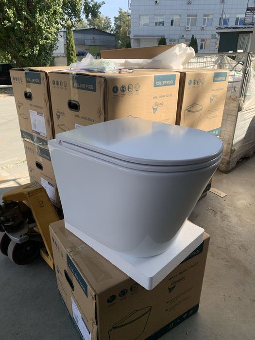 Інсталяція Geberit Duofix Delta з унітазом KollerPool Orion Tornado