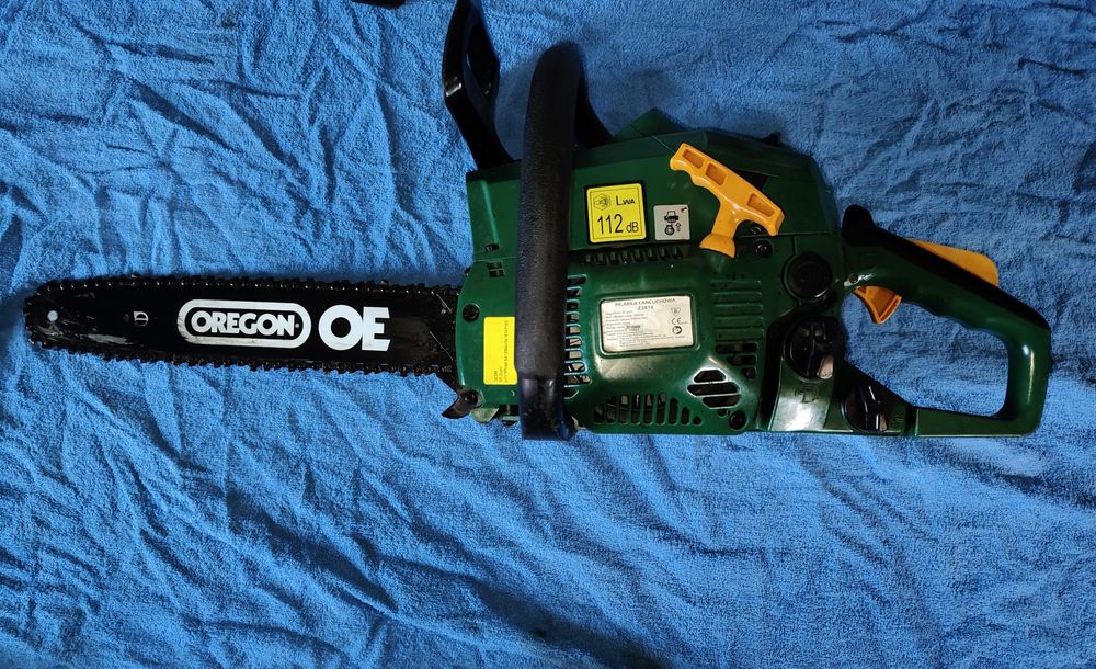 Piła spalinowa łańcuchowa prowadnica i łańcuch oregon