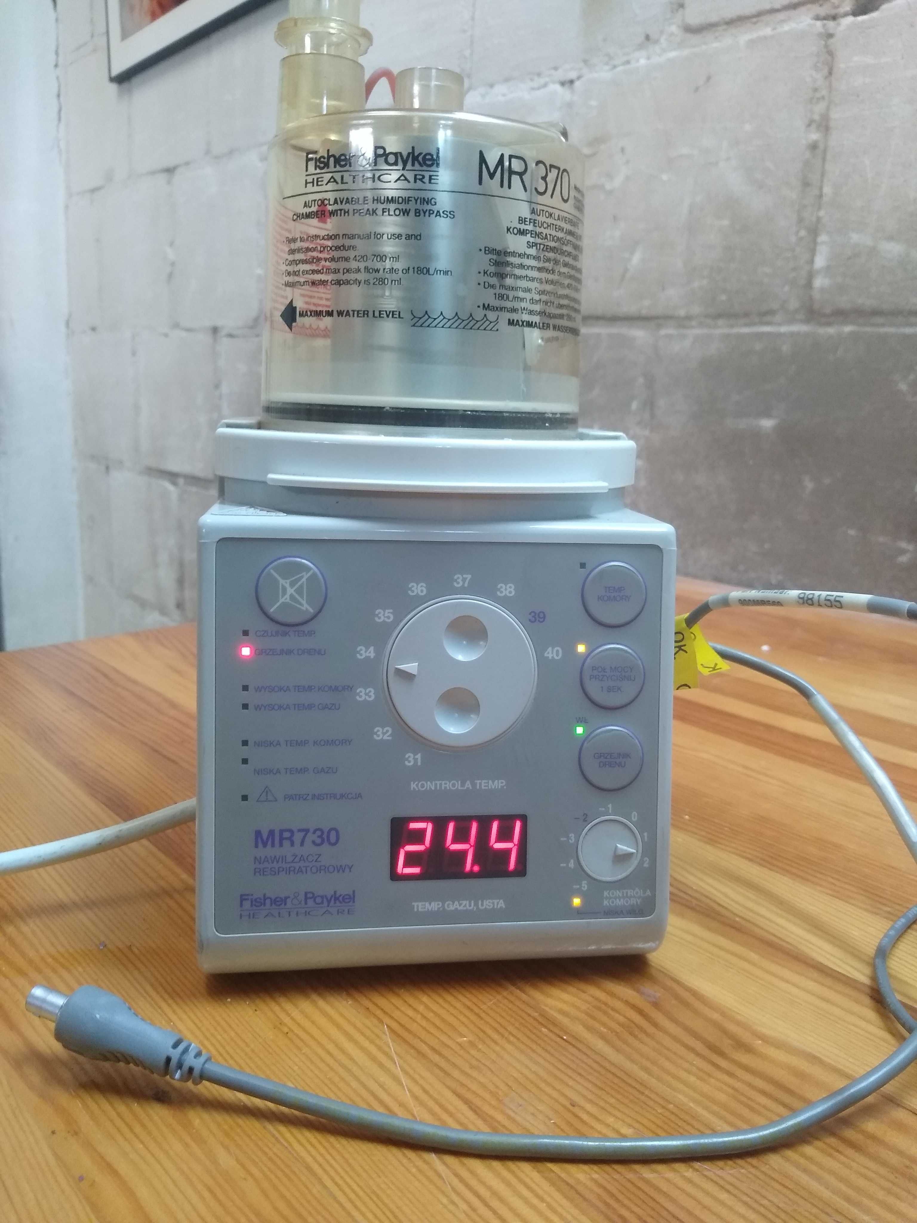 Fischer&Paykel nawilżacz respiratorowy MR730