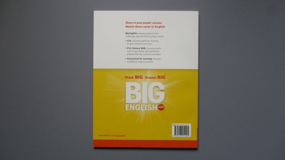 Big English Starter książka ucznia podręcznik Pearson nowy