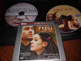 DVD Zestaw filmów PRĘGI Komornik Zmruż oczy Chyra 3DVD=15zł