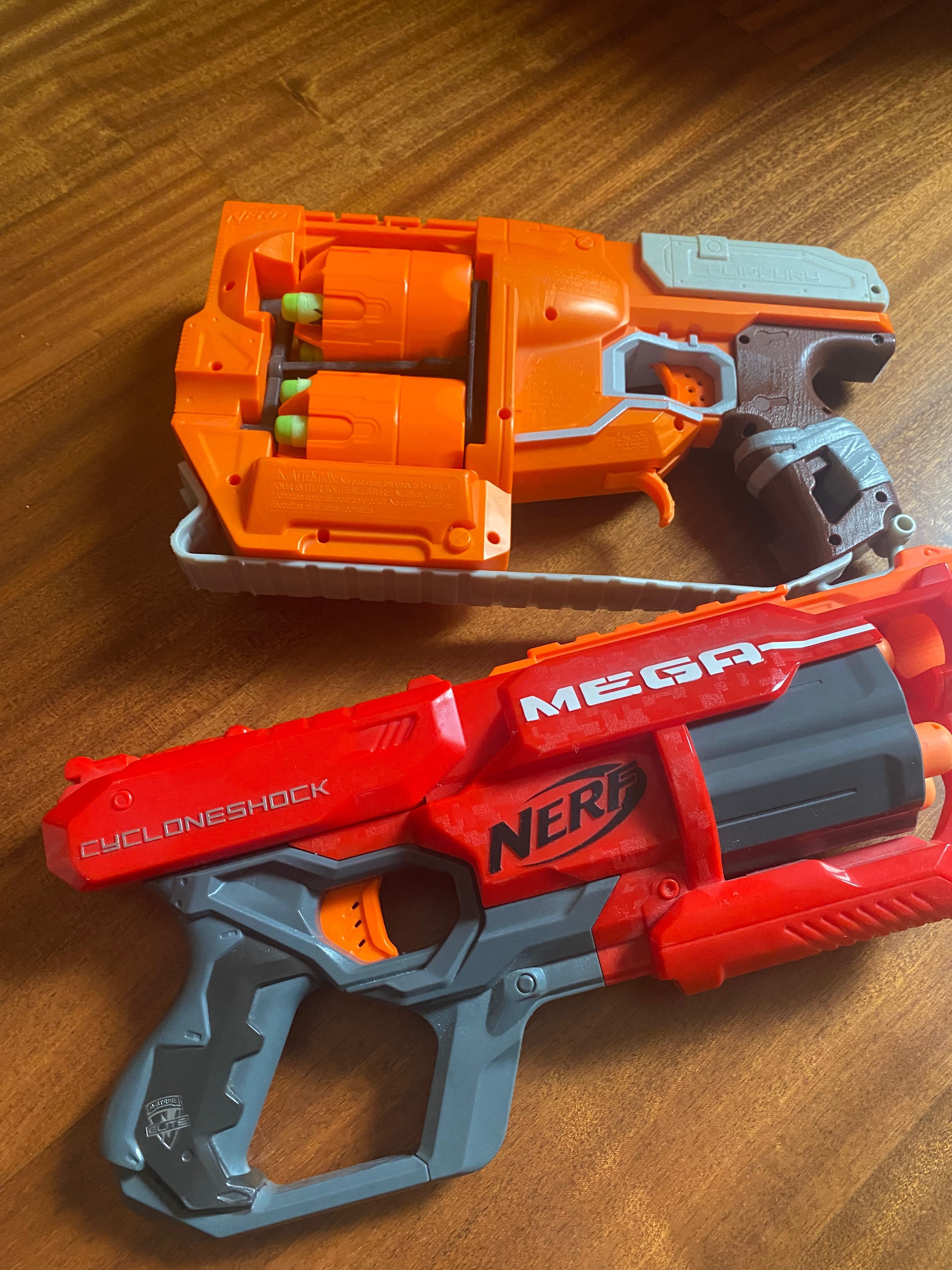 Nerf Zombie Strike FlipFury  Бластер Нерф Мега  Nerf N-Strike MEGA