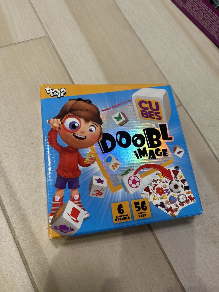 Doobl image cubes dobble настільна гра добл
