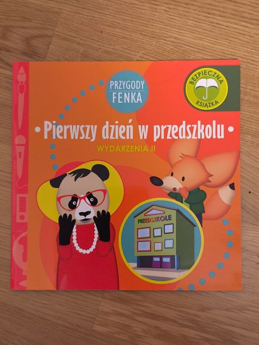 Książka dla dzieci "Pierwszy dzień w przedszkolu", stan bdb