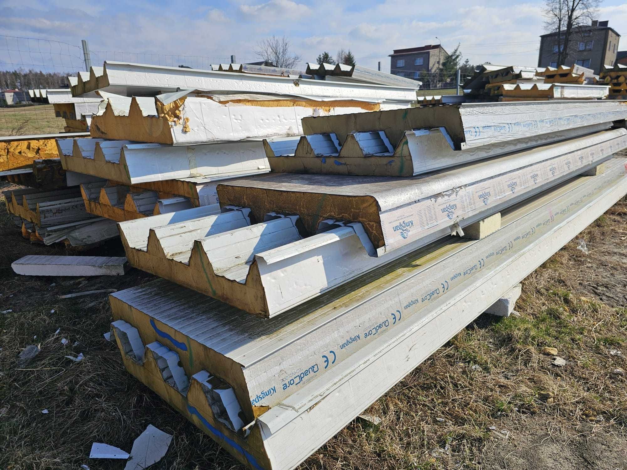 Płyta dachowa X-Dek samonośna PIR warstwowa baza pod dach zielony 3m