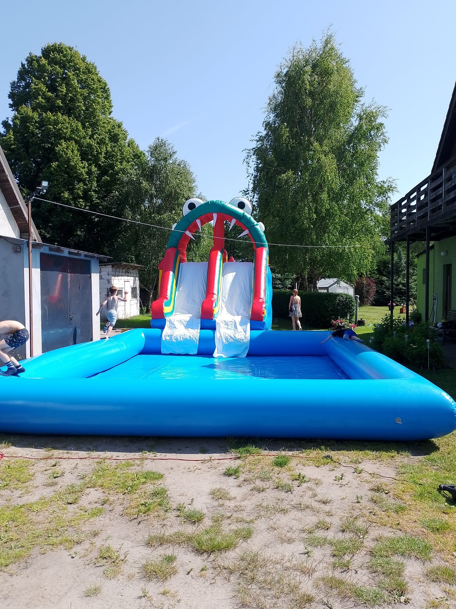 Zamek Dmuchany zjeżdżalnia basen Nowy !!!