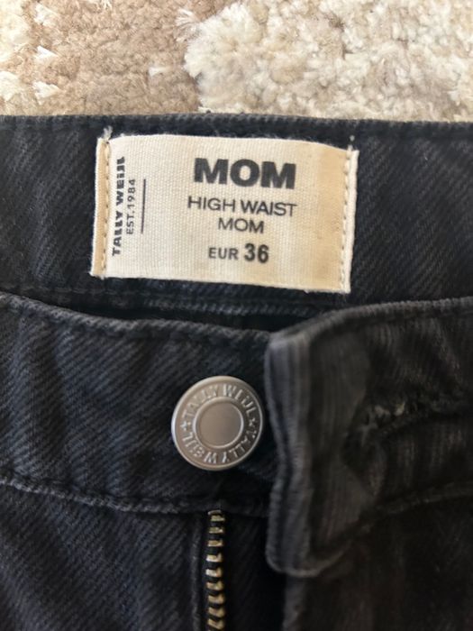 Чорні джинси мом Tally Weijl