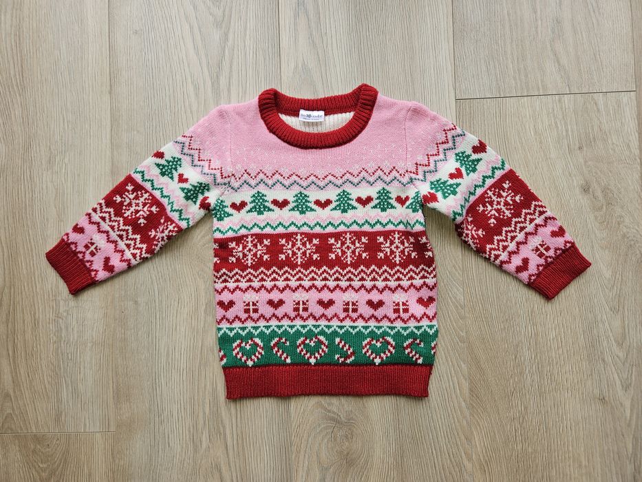 Sweter świąteczny Pepco r.98cm
