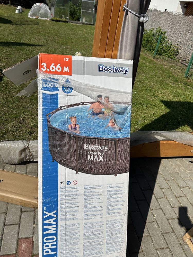 Stelaz basen bestway 366x100