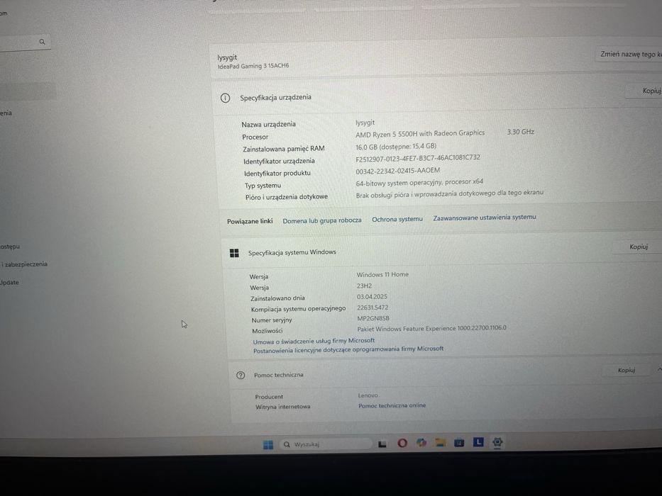 Lenovo IdeaPad Gaming 3