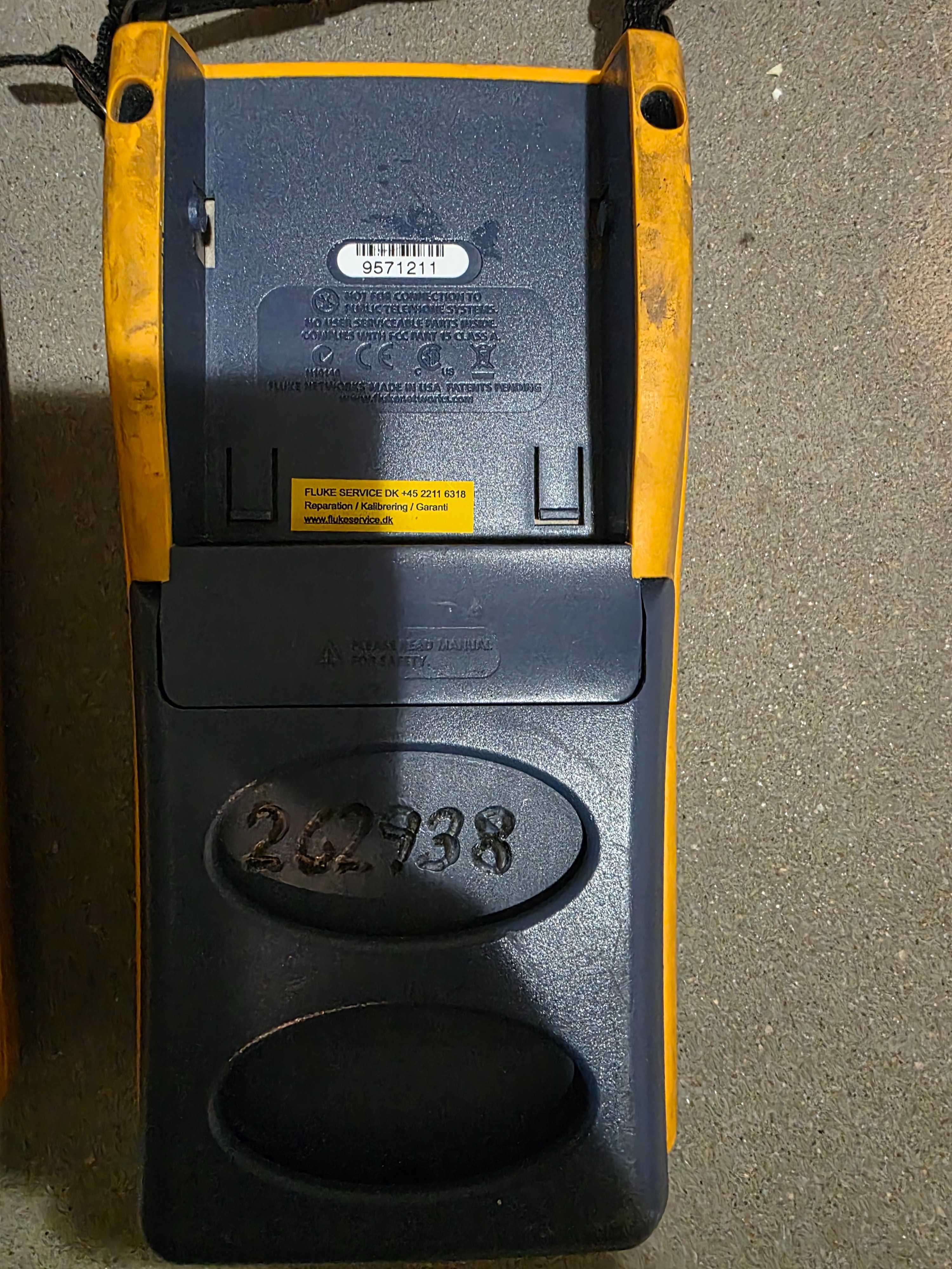 Fluke DTX-1800 Cat 7 900MHZ Analizator kabli Kalibracja