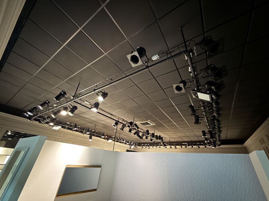 Projetores de luz para exposicao - par 46 spot