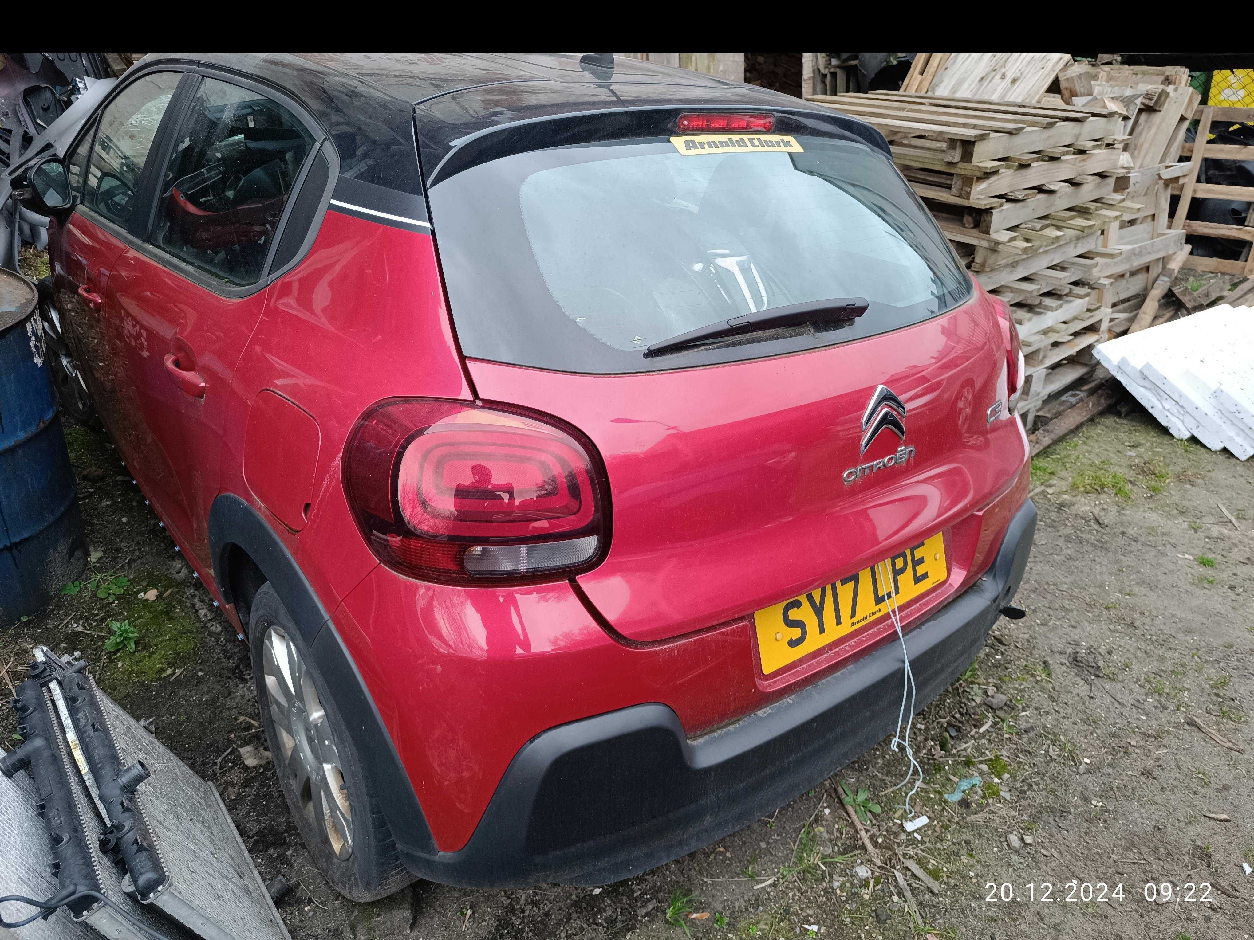 CITROEN C3 III 1.2 VTi skrzynia biegów półoś dpf DRZWI LAKIER EPYD