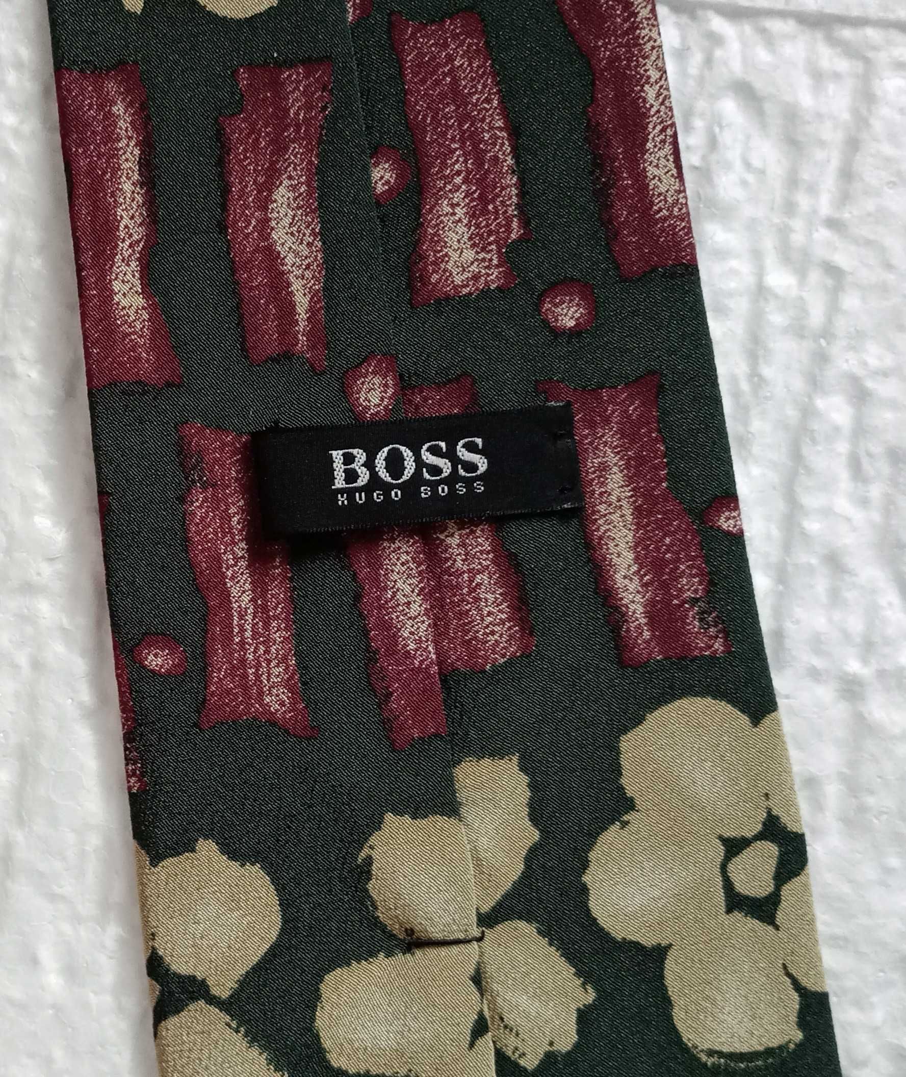 Krawat jedwabny, Hugo Boss