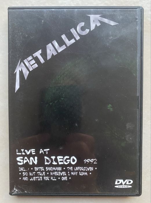 Dvd Metallica Live at San Diego 1992