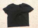 czarna bluzeczka tshirt 0razki