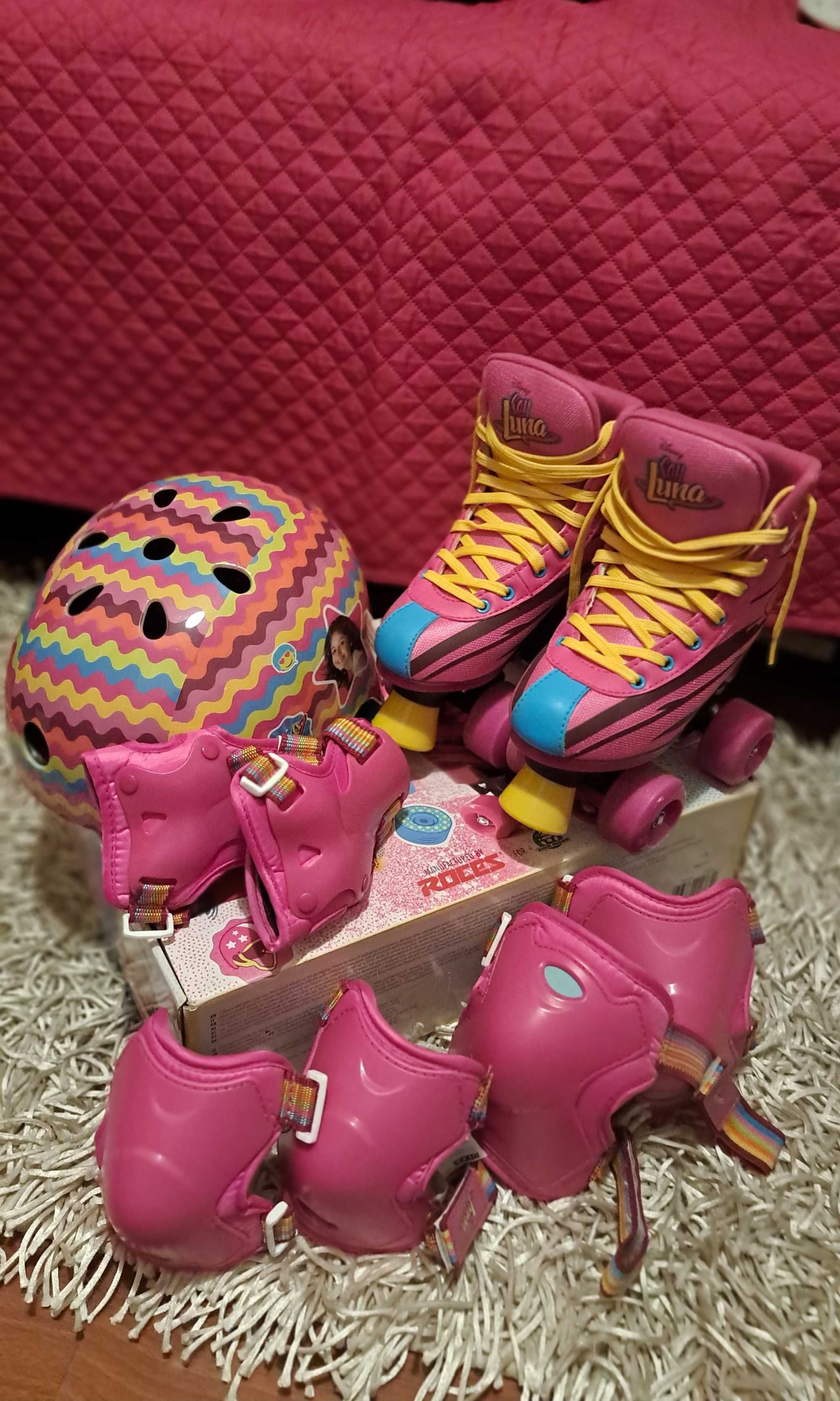 Conjunto completo de Patins Soy Luna