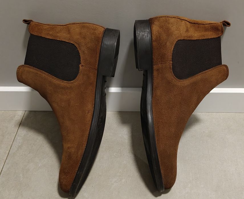 Selected Homme sztyblety zamszowe 44