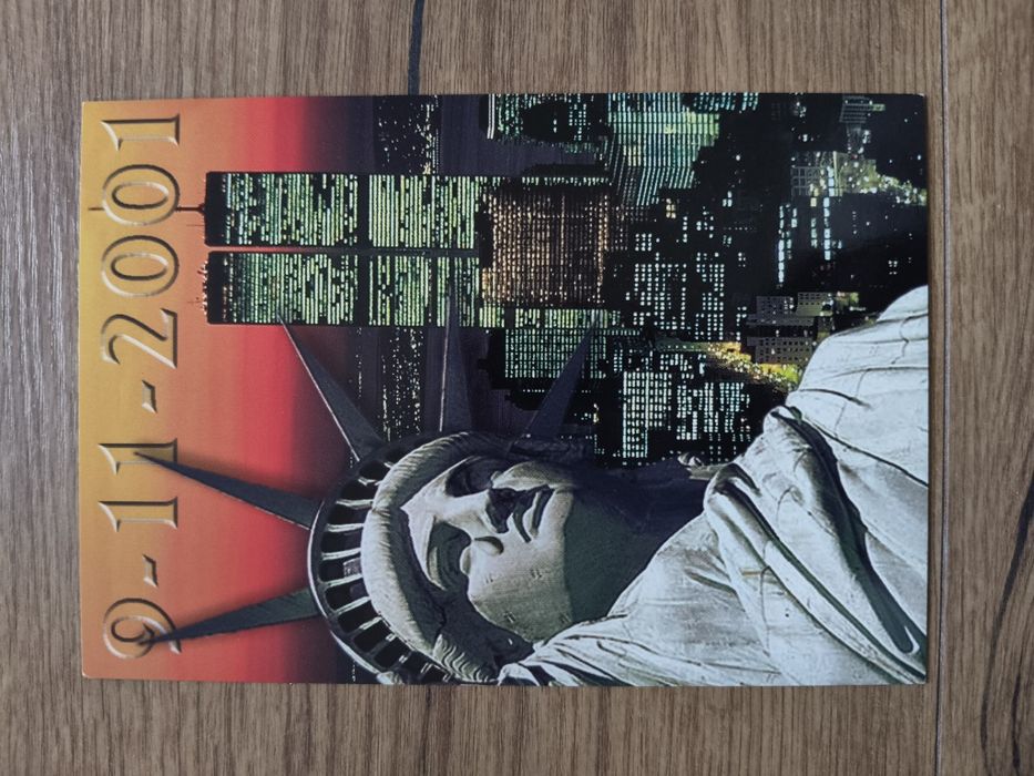 Pocztówki USA nowy Jork twin towers