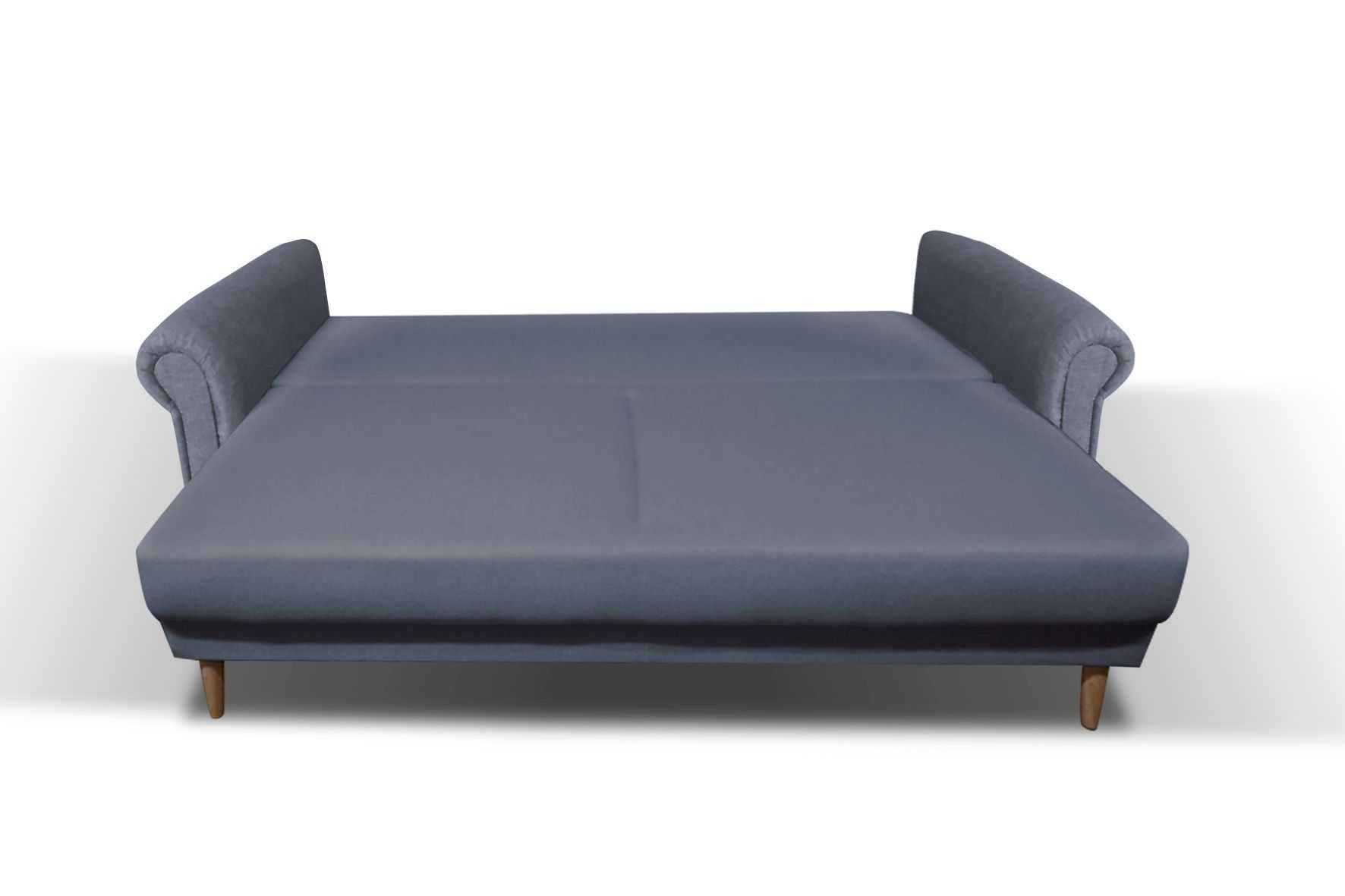 RATY sofa z bokami uszak fotel pufa kanapa rozkładana łóżko 140 zestaw