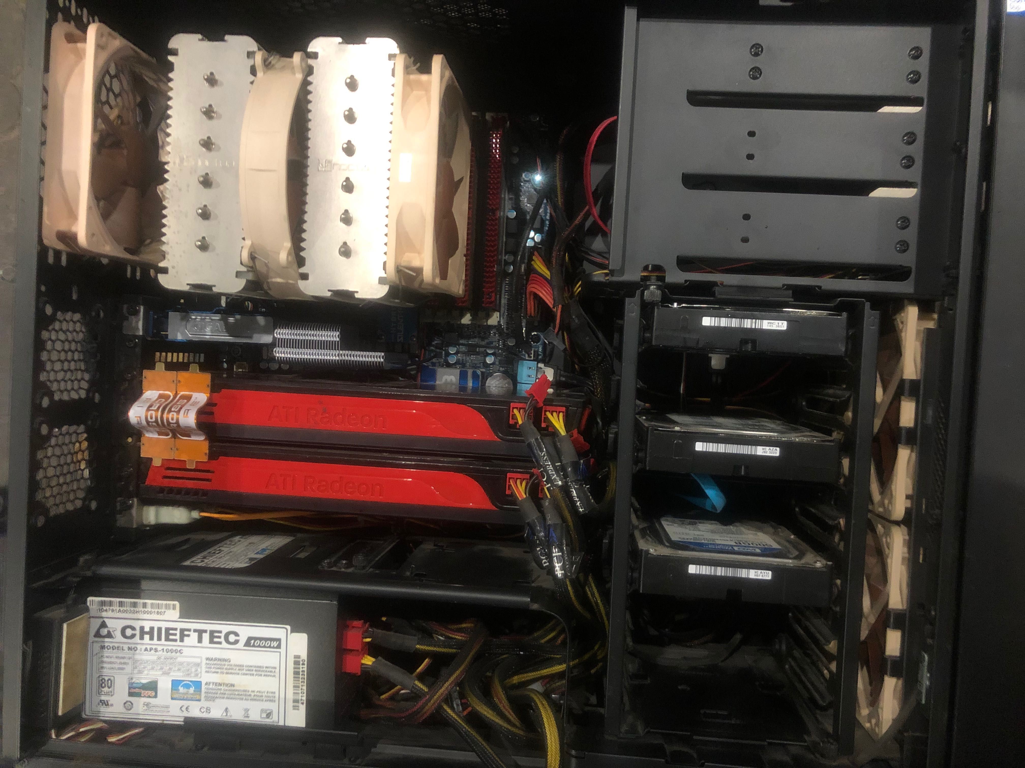 Игровой Пк core i7 950 ,18Gb,CrossFire 2xHD5870 2GB,SSD 256GB,HDD 2TB