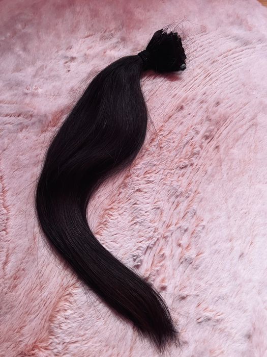 Włosy naturalne. Słowiańskie LUX. 135 gram. 55cm.