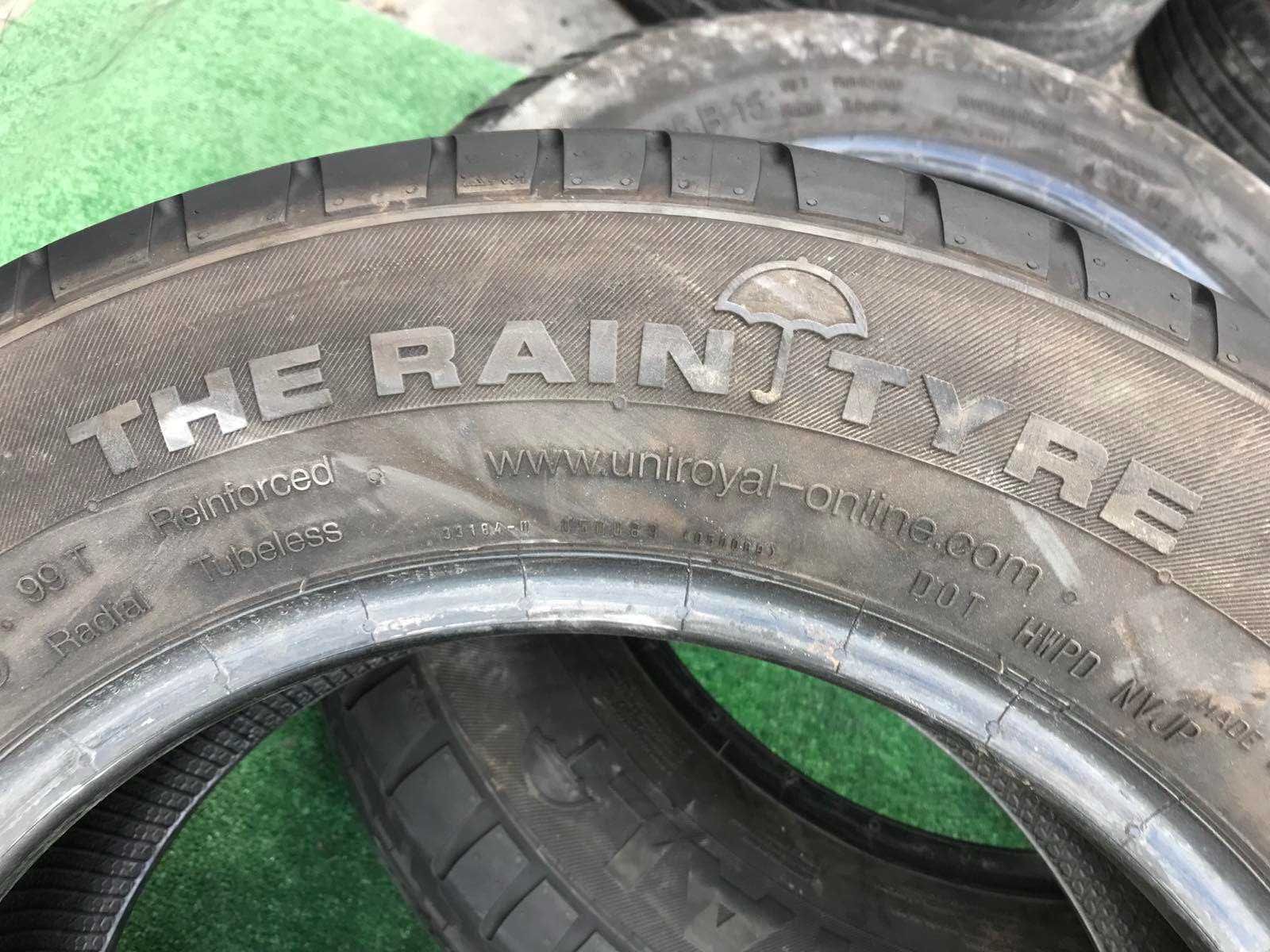 Шини Uniroyal 205/65r15 Пара літо б/у склад Оригінал