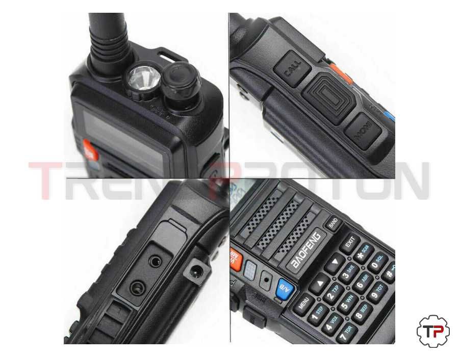 Rádio BAOFENG UV-5R PLUS