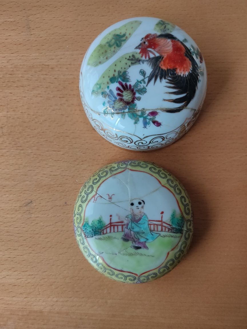 Conjunto de potes chineses.
