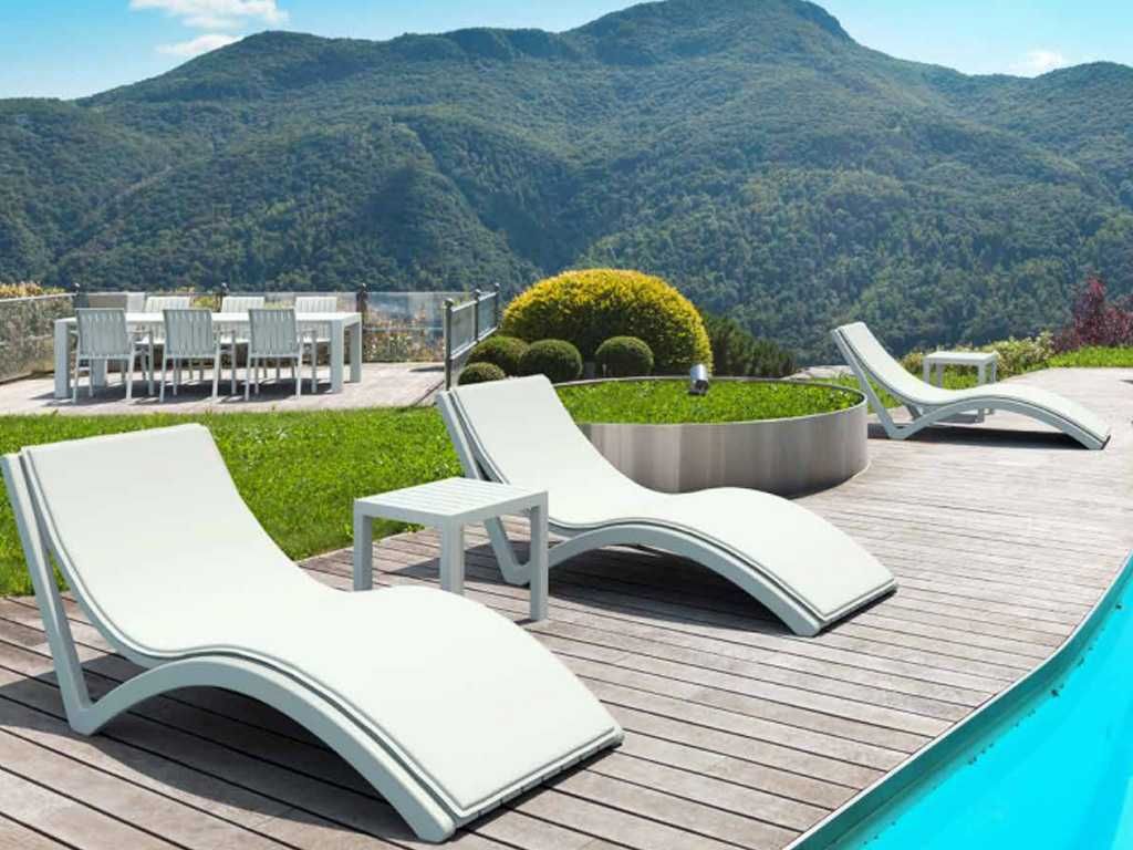 HoReCa садові меблі Siesta, B2B, шезлонги Туреччина, меблі із ротангу