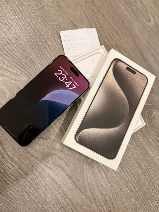 Iphone 15 pro max 256GB Silver