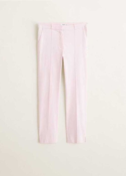 1286a Spodnie cygaterki Mango różowy r. S