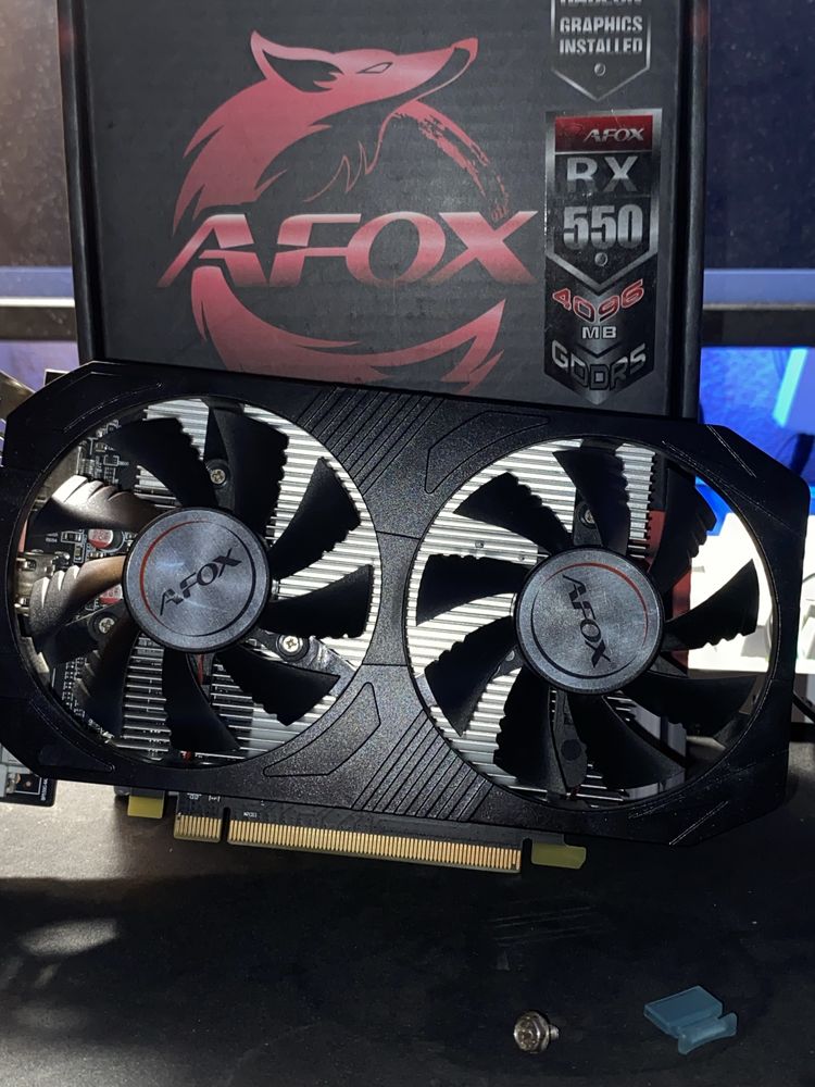 Видеокарта Radeon RX550 4GB DDR5