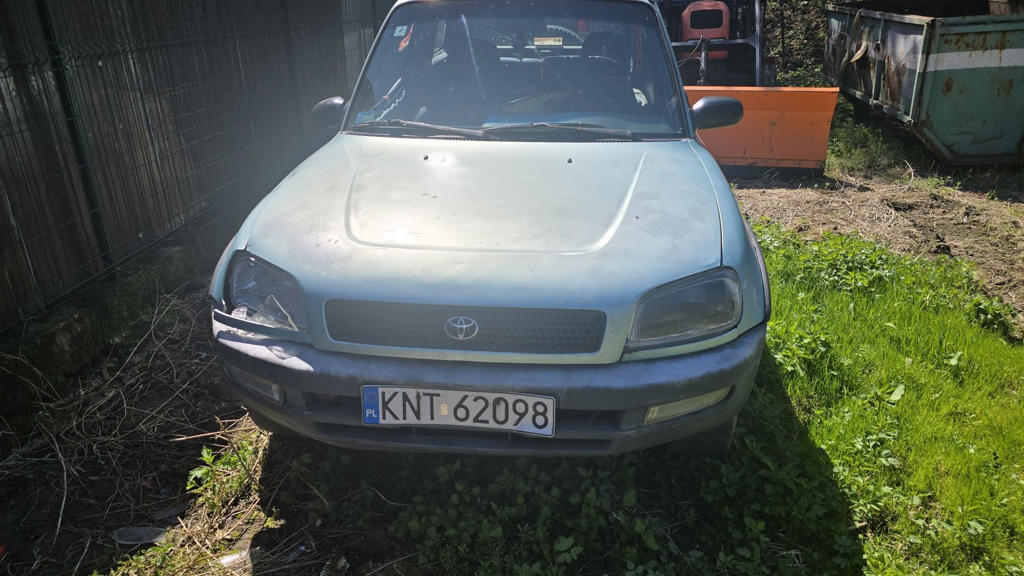 Toyota rav 4 wersja 1 silnik skrzynia reduktor wachacz lampa